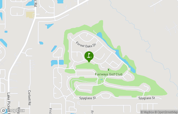 Fairways Country Club map