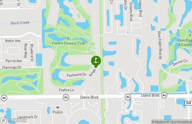 Foxfire Golf and Country Club  map