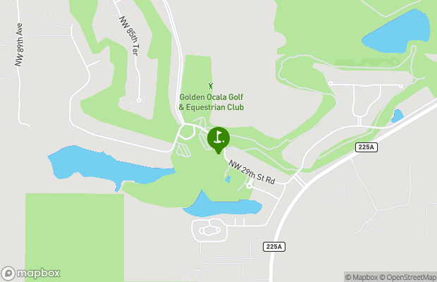 Golden Ocala Golf and Equestrian Club map