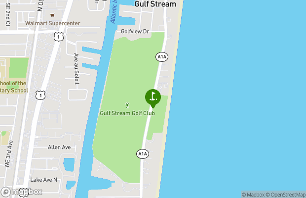 Gulf Stream Golf Club map