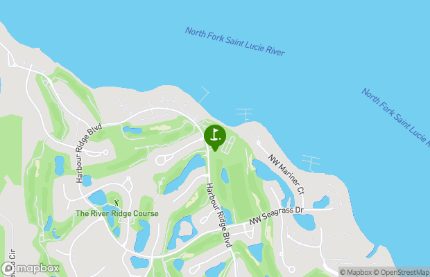 Harbour Ridge Yacht and Country Club map