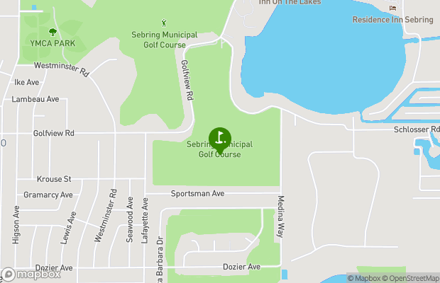 Harder Hall Golf and Country Club  map