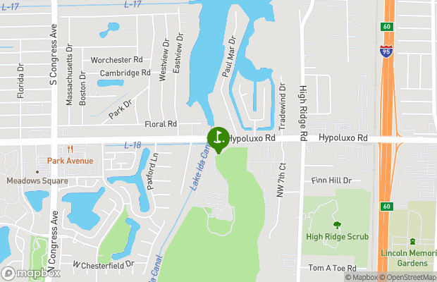 High Ridge Country Club map