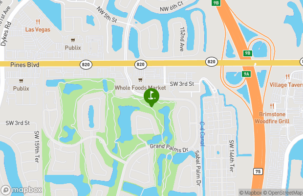 Grand Palms Hotel and Golf Resort map