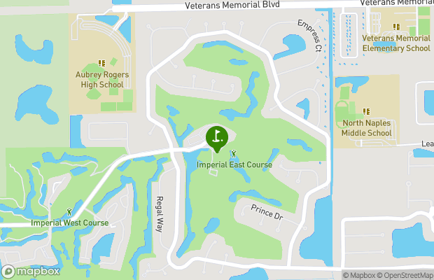 Imperial Golf Club map