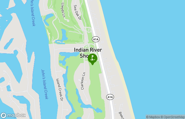Johns Island Golf and Club  map