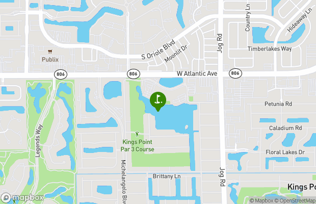 Kings Point Golf - Executive map