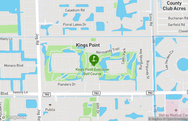 Kings Point Golf -Flanders Way map