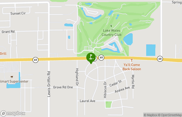 Lake Wales Country Club map