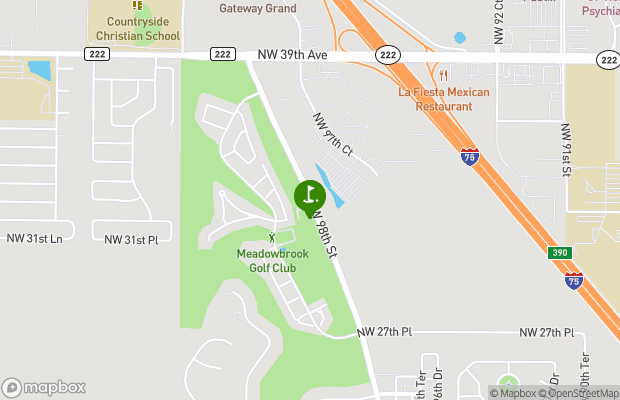 Meadowbrook Golf Club map