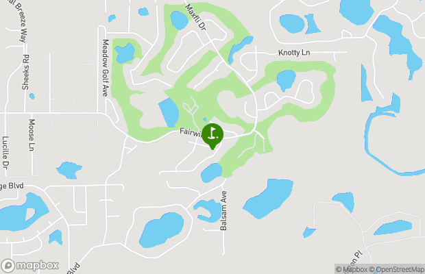 Meadow Oaks Golf and Country Club map