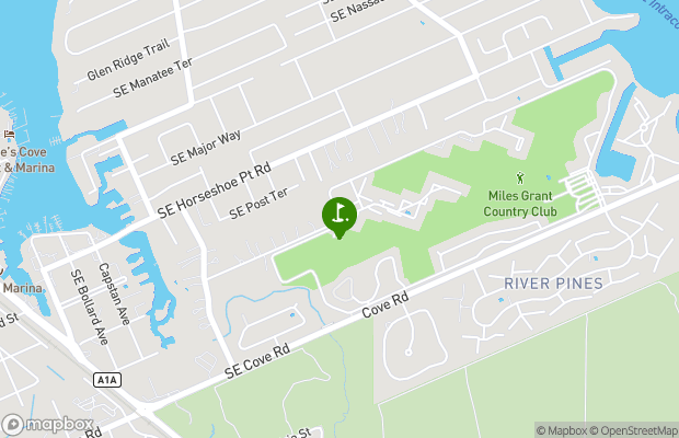 Miles Grant Country Club map