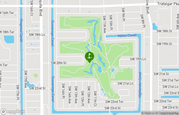 Palmetto-Pine Country Club map