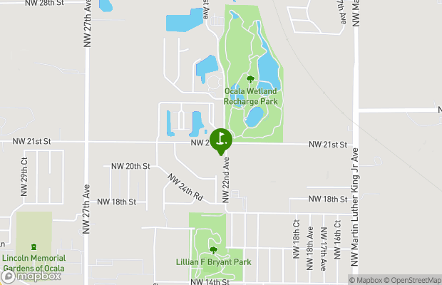 Pine Oaks Golf Course map