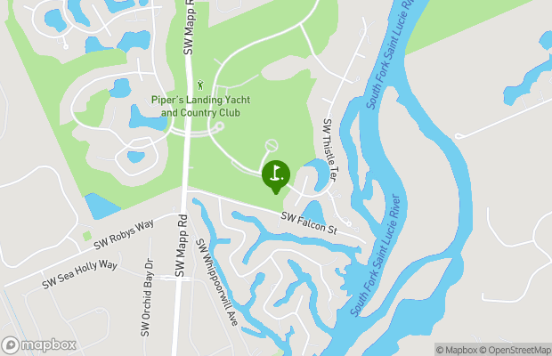 Pipers Landing Country Club map