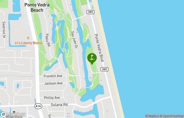 Ponte Vedra Inn and Club - Ocean map
