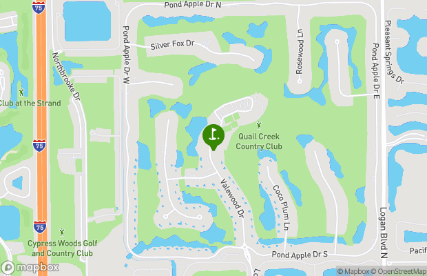 Quail Creek Country Club map