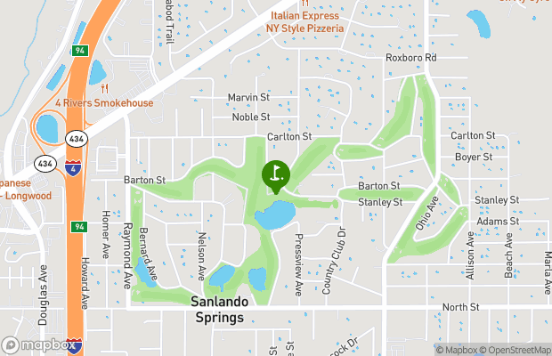 Rolling Hills Golf Club map