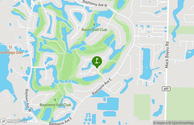 Sandestin Golf and Beach Resort - Raven map