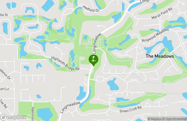 The Meadows Golf and Country Club map