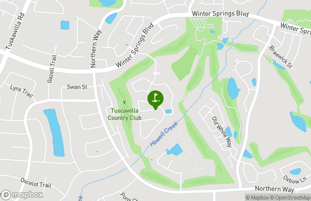 Tuscawilla Country Club map