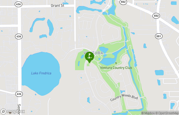 Ventura Country Club map