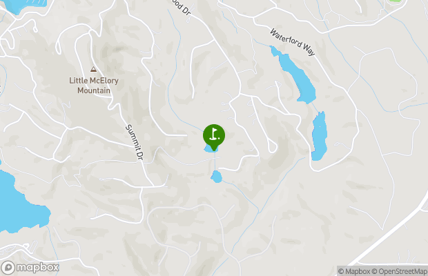 Big Canoe Golf Club - Cherokee map