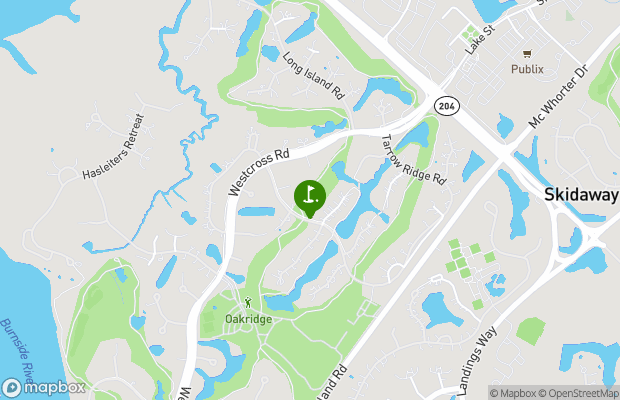 The Landings Club - Oakridge map