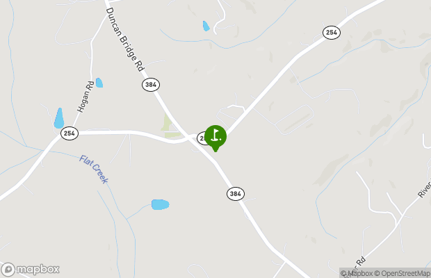 Mossy Creek Golf Club map
