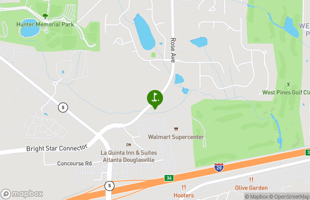 West Pines Golf Club map