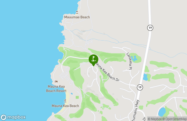 Mauna Kea Resort map