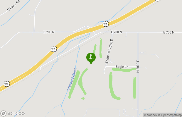 Fremont County Golf Course map