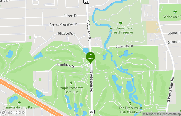 Maple Meadows Golf Club map