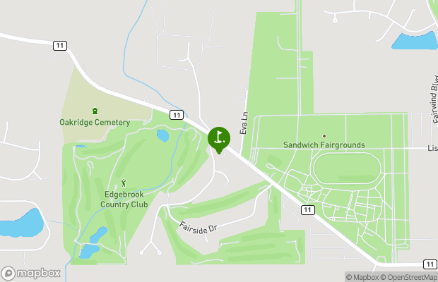 Edgebrook Country Club map