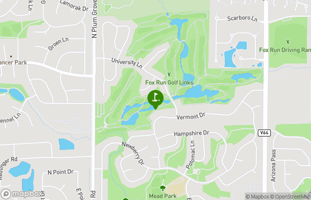 Fox Run Golf Links map