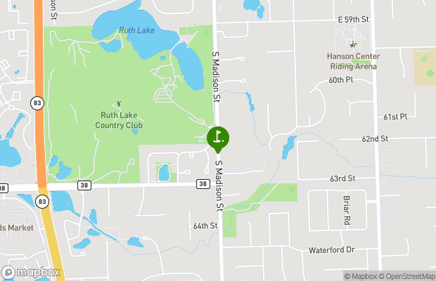Ruth Lake Country Club map
