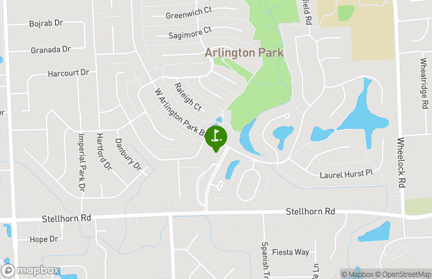 Arlington Park Association map