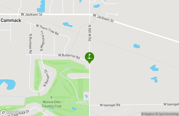Muncie Elks Country Club map