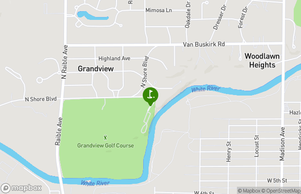 Grandview Golf Course map