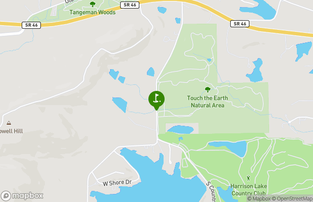 Harrison Lake Country Club map