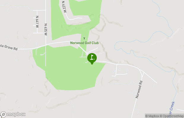 Norwood Golf Club map