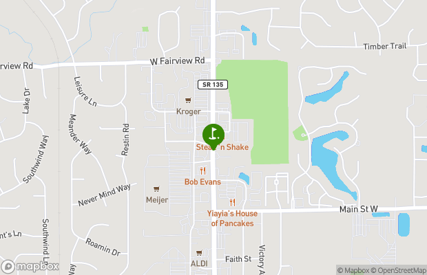 Orchard Golf Center map