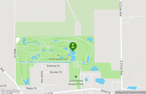 Scherwood Golf Club map