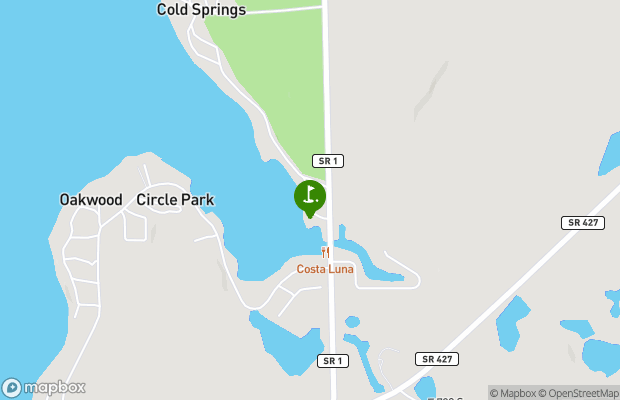 Cold Springs Golf Course map