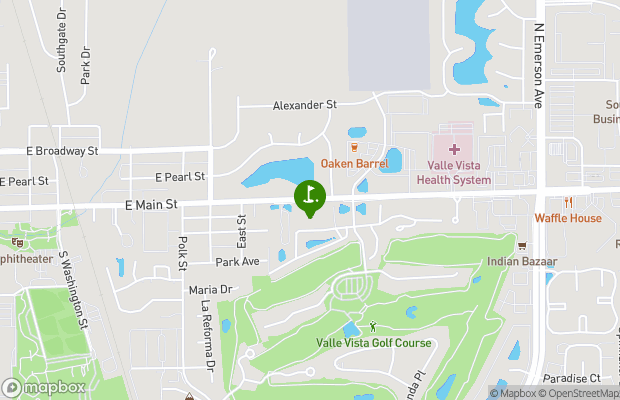 Valle Vista Country Club map