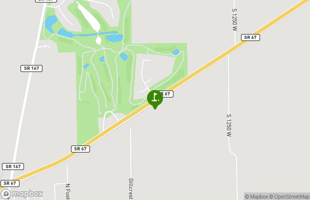 Albany Golf Club map