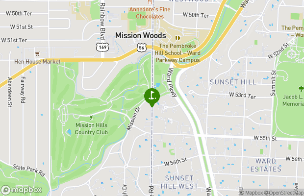 Mission Hills Country Club map
