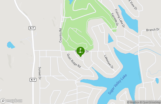 Sugar Valley Lakes Golf Course map