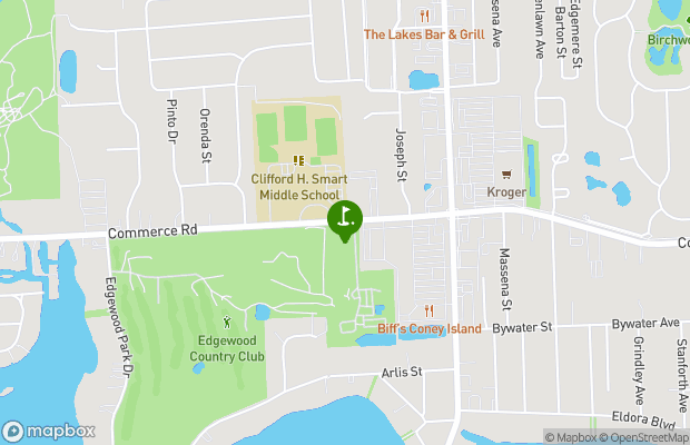 Edgewood Country Club map