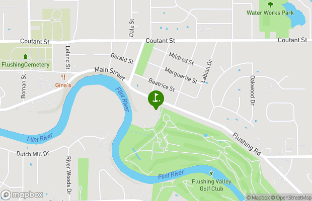 Flushing Valley Golf and Country Club map